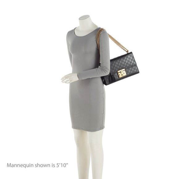 Gucci Guccissima Leather Padlock Medium Shoulder Bag - Picture 5 of 15